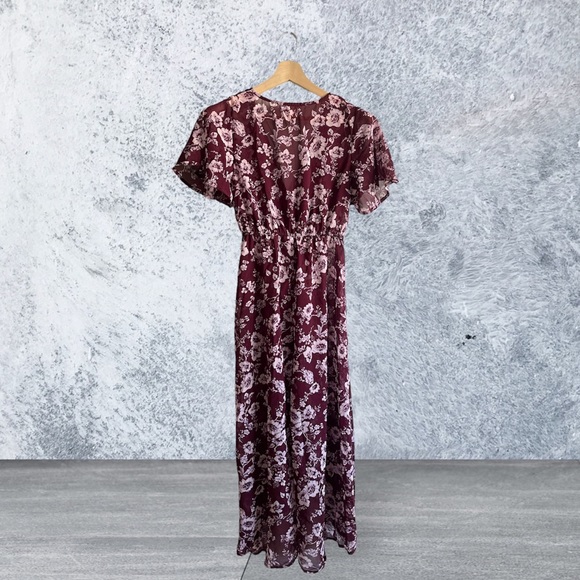 Dizzire Sheer Floral Kimono Cover-up in size Small - Picture 2 of 5